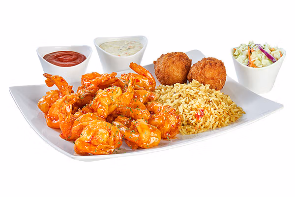 FIrecracker Shrimp Dinner seafood menu jacksonville