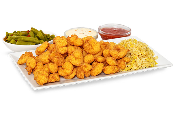Popcorn Shrimp Dinner seafood menu jacksonville
