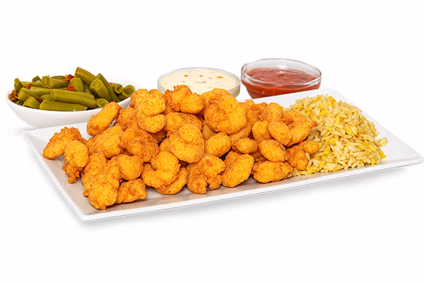 Popcorn Shrimp Dinner seafood menu jacksonville