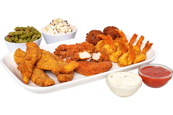 Sampler Platter seafood menu jacksonville