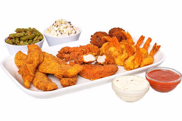 Sampler Platter seafood menu jacksonville