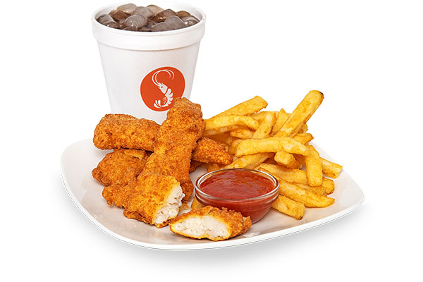 Kids Fish Dinner seafood menu jacksonville