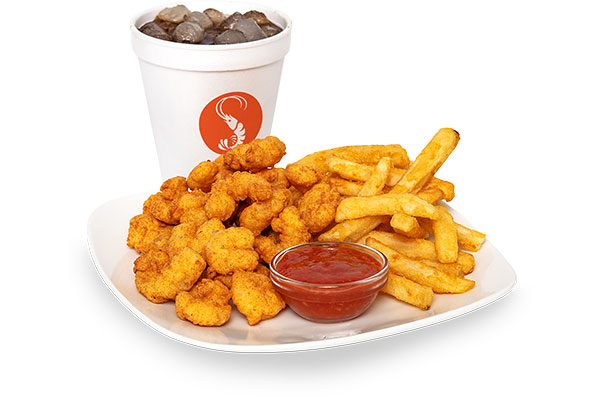 Kids Shrimp Dinner seafood menu jacksonville