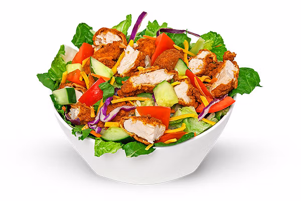 Fried Chicken Salad seafood menu jacksonville