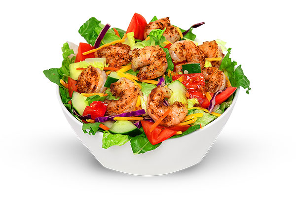 Grilled Shrimp Salad seafood menu jacksonville