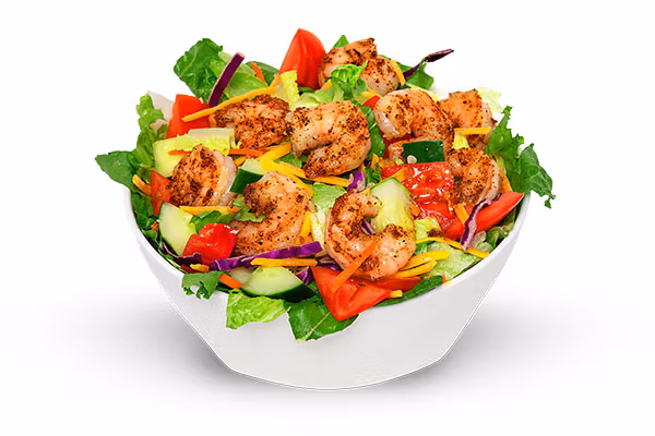 Grilled Shrimp Salad seafood menu jacksonville