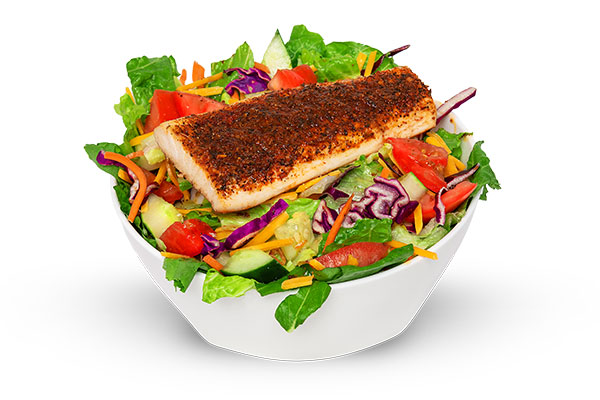 Mahi Salad seafood menu jacksonville