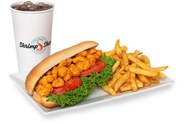 Bam Shrimp Po'Boy seafood menu jacksonville