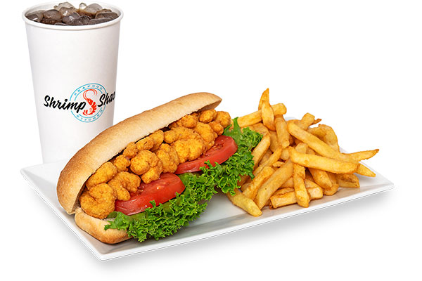 Shrimp Po'Boy seafood menu jacksonville