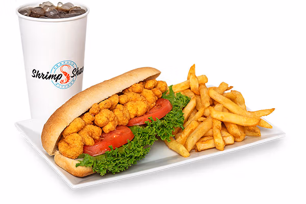 Shrimp Po'Boy seafood menu jacksonville