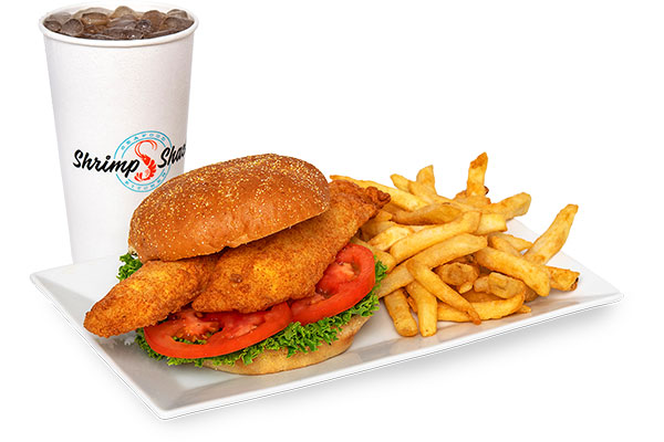 White Fish Fillet Sandwich seafood menu jacksonville