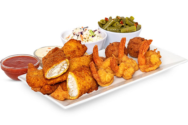 Catfish & Shrimp Combo seafood menu jacksonville
