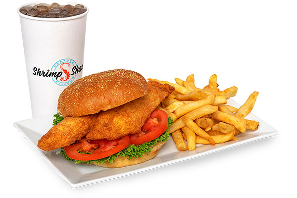 White Fish Fillet Sandwich seafood menu jacksonville
